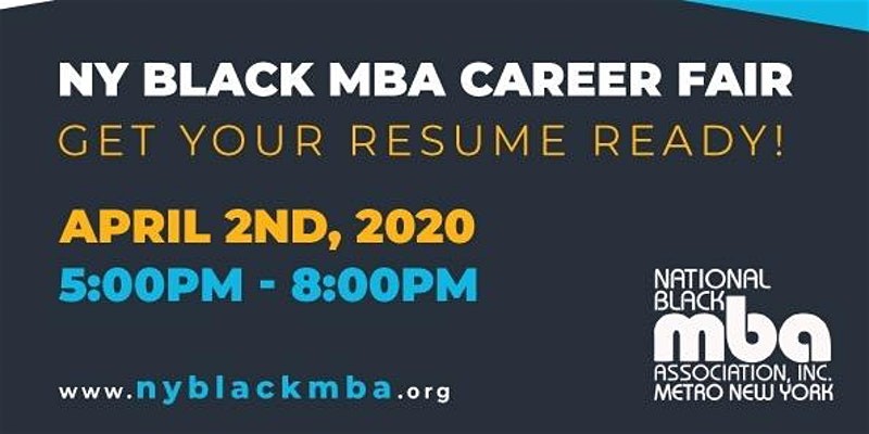 2020 Metro New York Black MBA Spring Career Fair